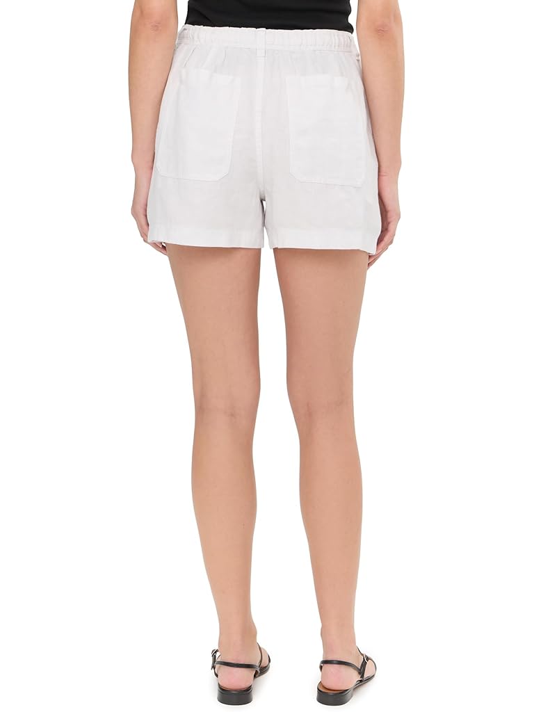 Madewell Utility E Back Shorts - 100% Linen