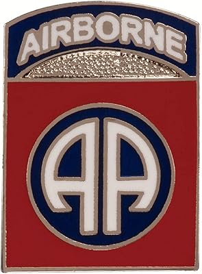 MEDALS OF AMERICA EST. 1976 82nd Airborne Division 1 inch Enamel Pin