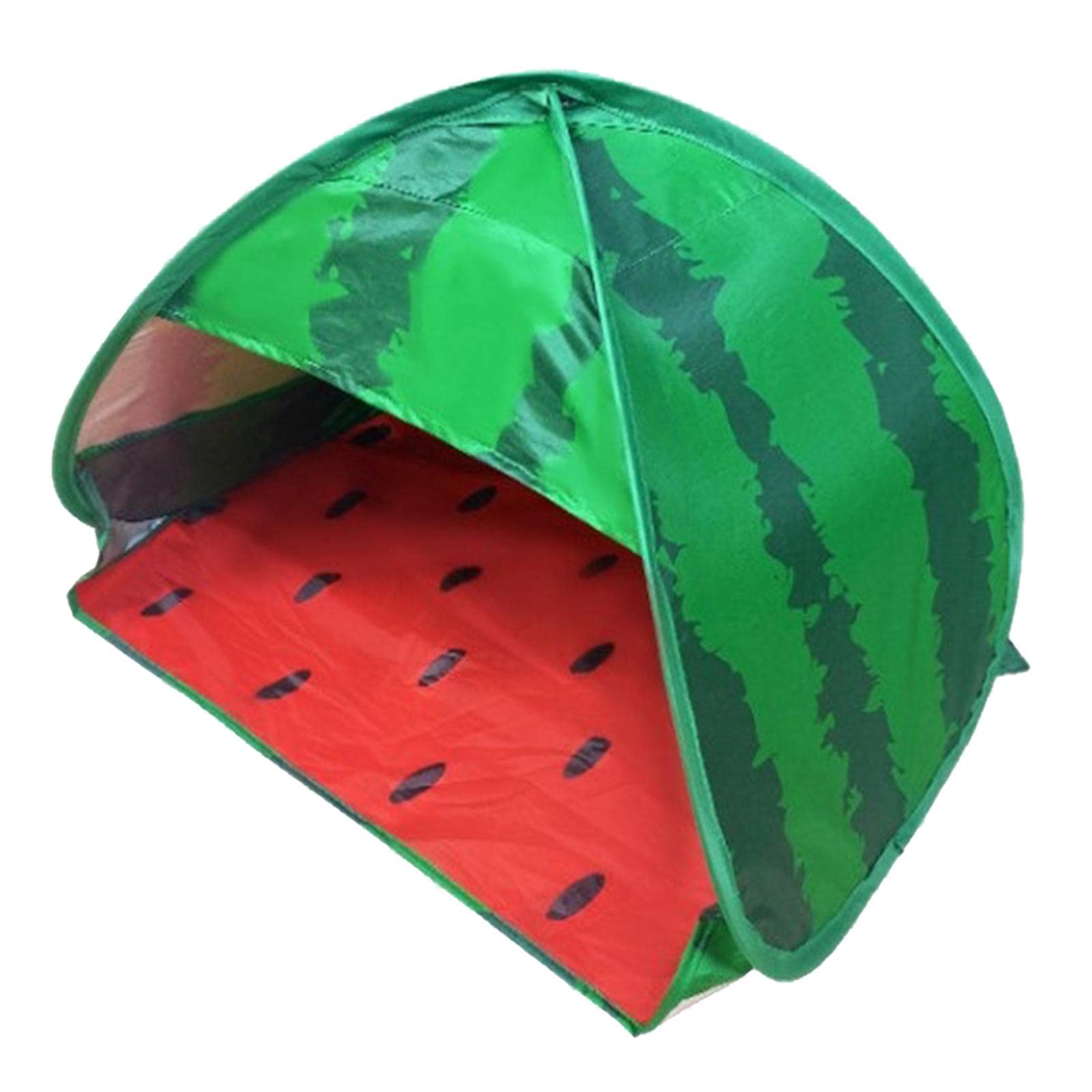 Beach Tent Garden Sun Canopy Screen Shade UV Protector Silver Cloth Melon1-image-44
