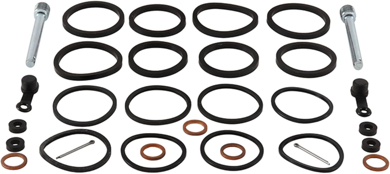 All Balls Racing 18-3115 Caliper Rebuild Kit Front Compatible with/Replacement For Suzuki GSF 1200 Bandit 1996-2000, RF 900 R 1994-1998