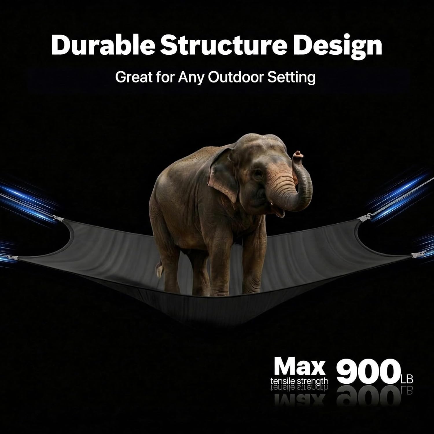 ShadeMart Heavy Duty 16' x 20' Black Sun Shade Rectangle Shade Sail, Super Ring Canopy Awning Shades for Patio Carport Yard UV Blockage Commercial Grade 260 GSM, We Custom Size