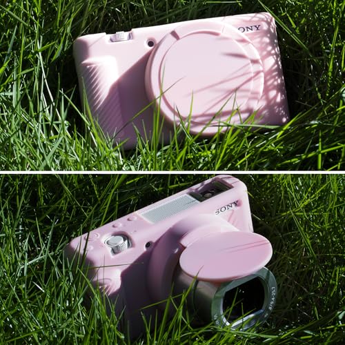Funda de silicona para cámara Sony ZV-1 color rosa claro miniatura 7
