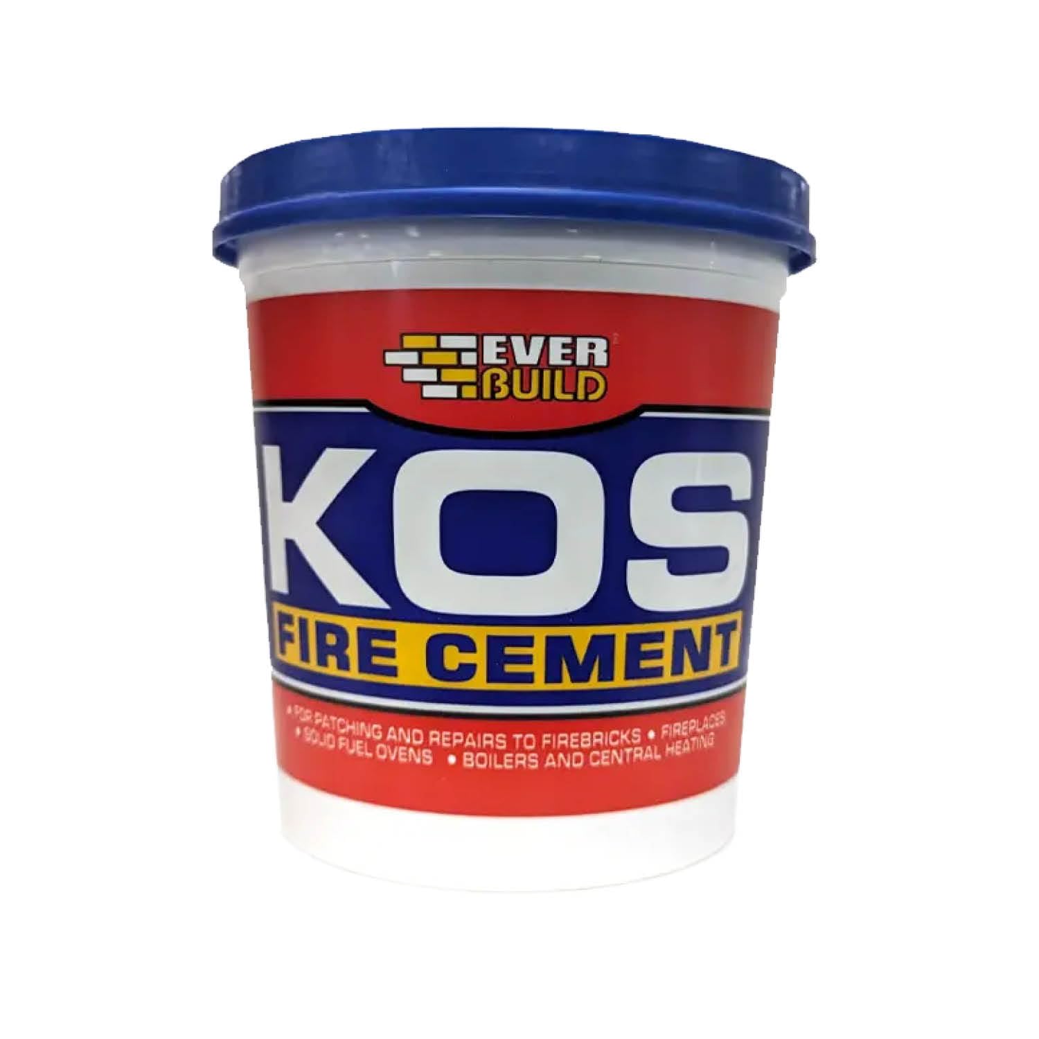 Everbuild Kos Black Fire Cement 2Kg 5029347606633