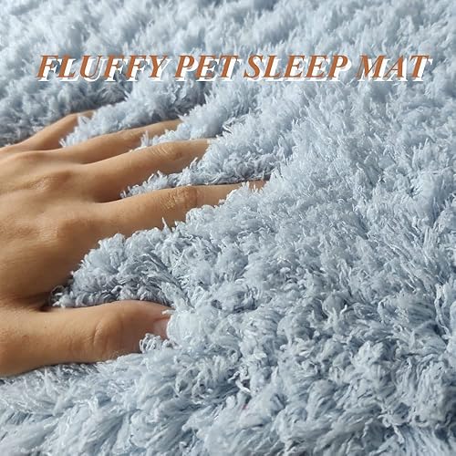 Miniatura 4 de Oncpcare Paquete de 2 alfombrillas para cama de conejillo de indias de animales pequeños, para invierno, cálidas, ardillas, erizo, conejo,