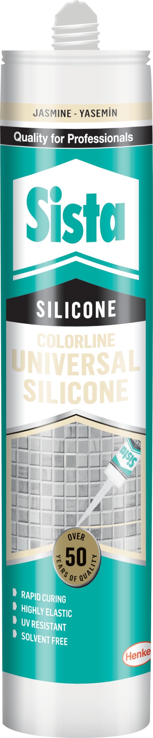 Sista Universal Silikon Gri, 310ml