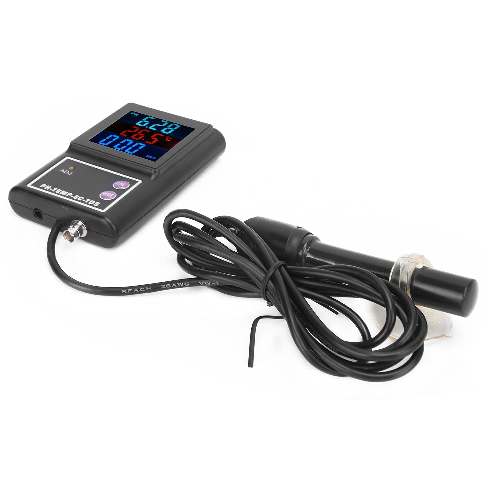 PH206BD Cyfrowy tester pH i miernik jakości wody online z łącznością Bluetooth do monitorowania pH EC i TDS - profesjonalne narzędzie do analizy cieczy do uzdatniania wody