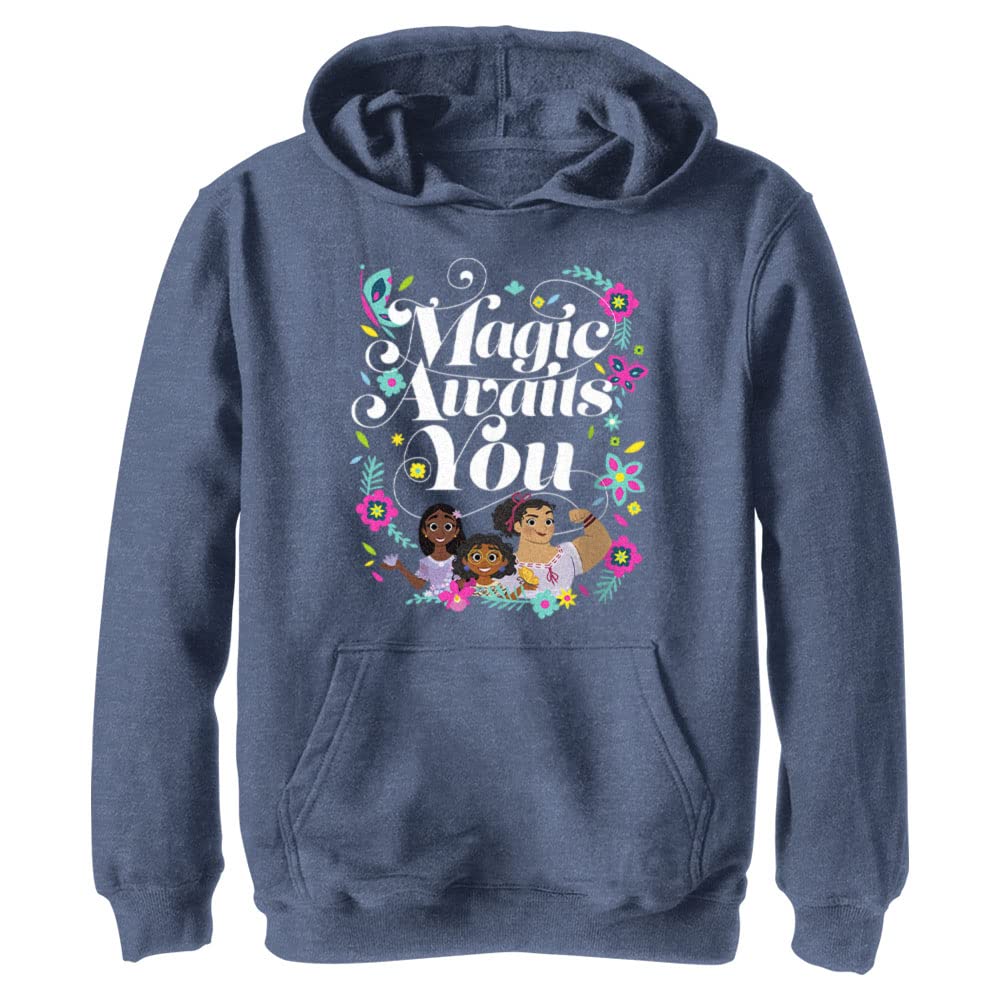 Sweat à capuche Disney garçon Magic Awaits pour vivre des aventures enchantées chaque jour
