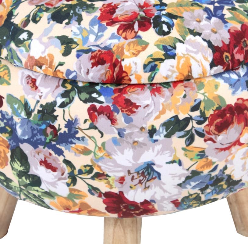 Image of Ottoman Kids pouffe Stool for Small Baby Chair Study Stool for Kids Playing Products Little Baby Dining Chair for Feeding Kids Cartoon Bedroom Chair,14x14x26 Inch, Single Chair