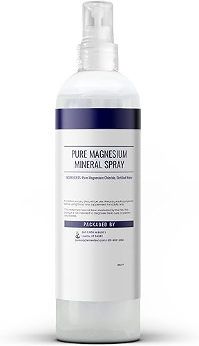Miniatura 2 de Pure Original Ingredients Spray de aceite de magnesio (8 fl oz) puro y sin perfume, fabricado en Estados Unidos