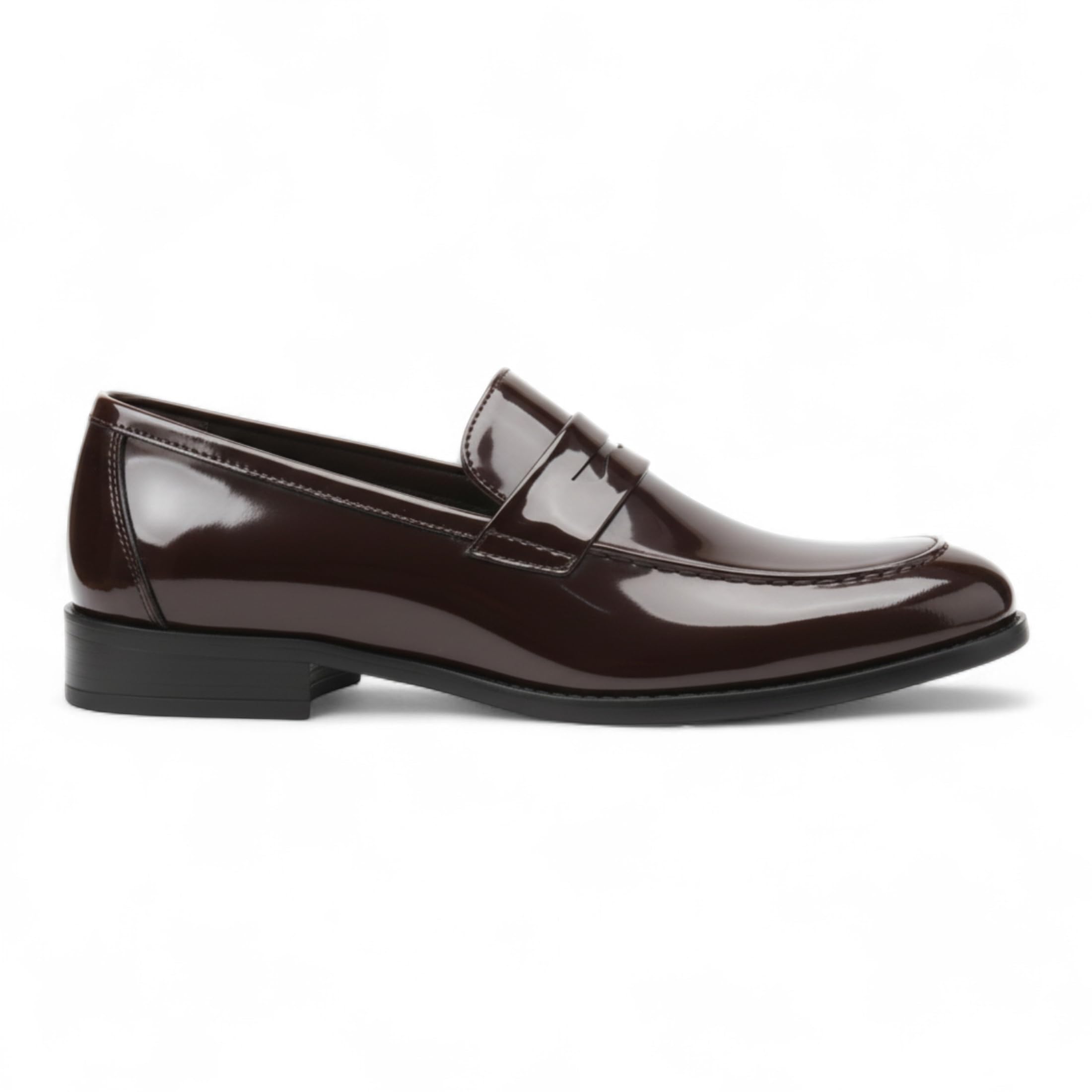 Zapatos Mocasines Formales de Vestir para Hombre Dolcetto de Piel Sintética Charol.