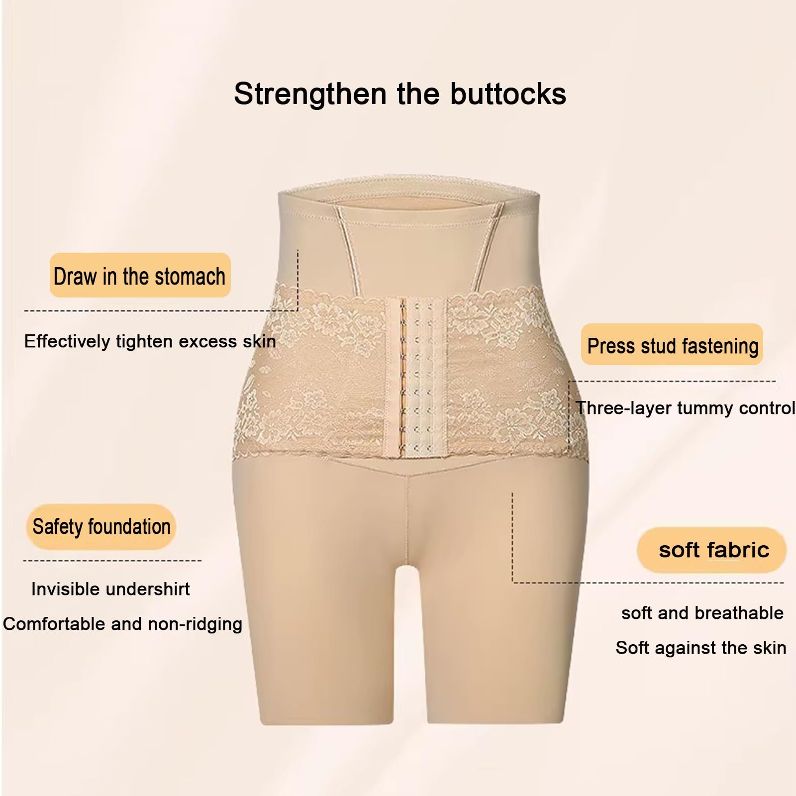 Intimo Modellante per Donna Shorts Modellanti Contenitivi Da Indossare Sotto I Vestiti Shorts Compressivi Da Donna