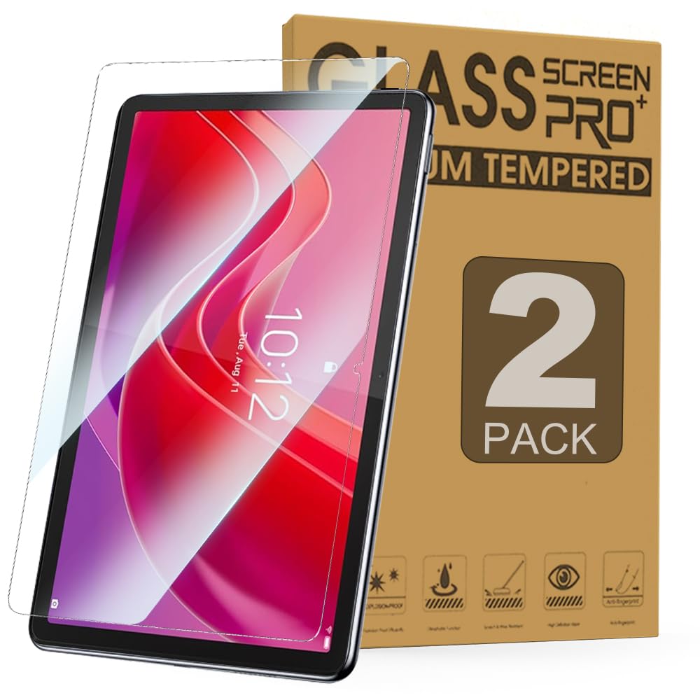 Junfire [2Packs] Anti Blue Light Screen Protector for Lenovo Tab M11 2024, Lenovo Tab M11 Tempered Glass Screen Protector with 9H Hardness/Bubble Free