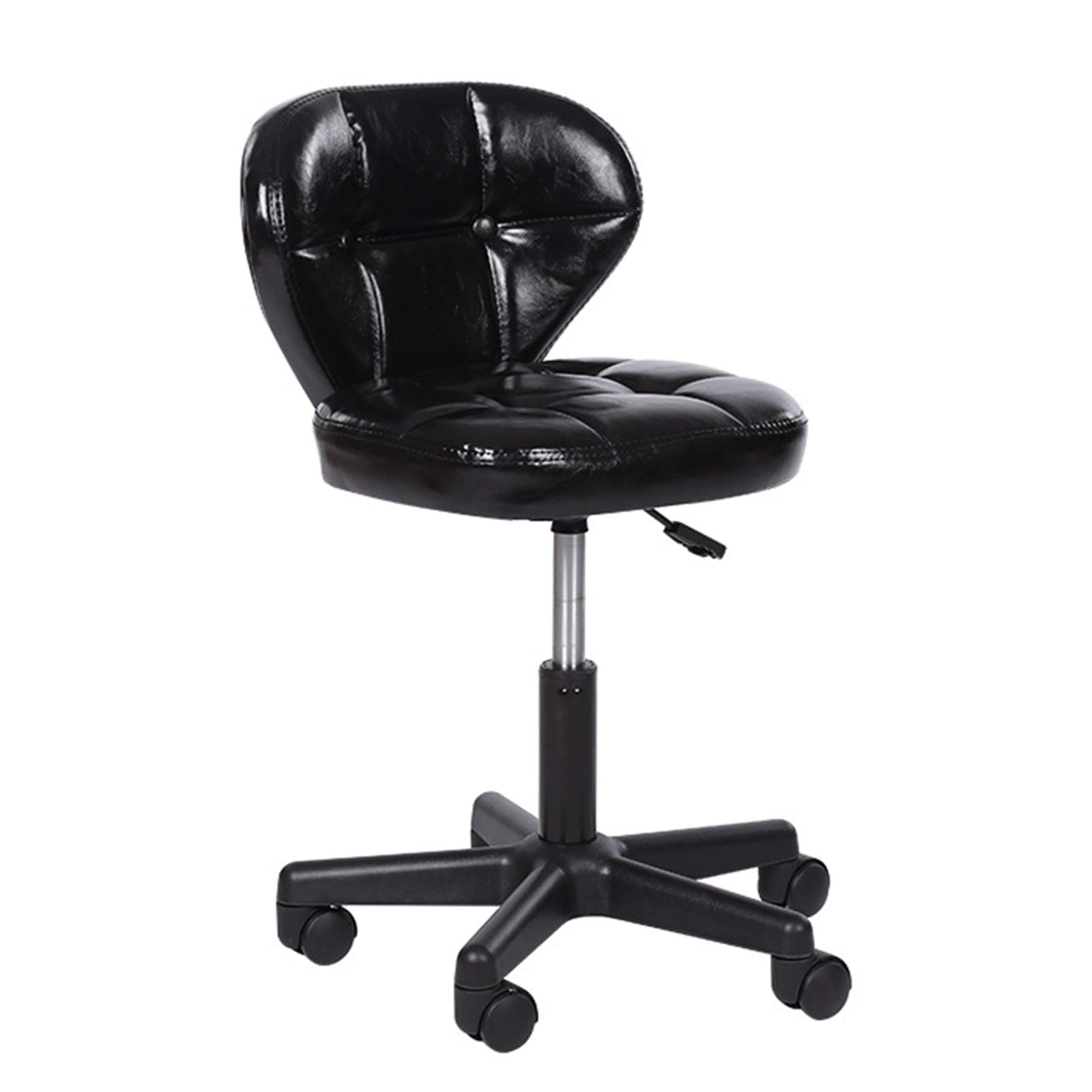 Taburete De Belleza Taburete De Bar con Cilindro De Retorno Automático Seguro Silla Alta Muebles De Oficina De Laboratorio Taburete De Bar De Salón De Belleza Silla Elevadora,A