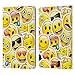 Head Case Designs sous Licence Officielle Emoji® Autocollants Smileys Coque en Cuir à Portefeuille Compatible avec Kindle Paperwhite 1/2 / 3