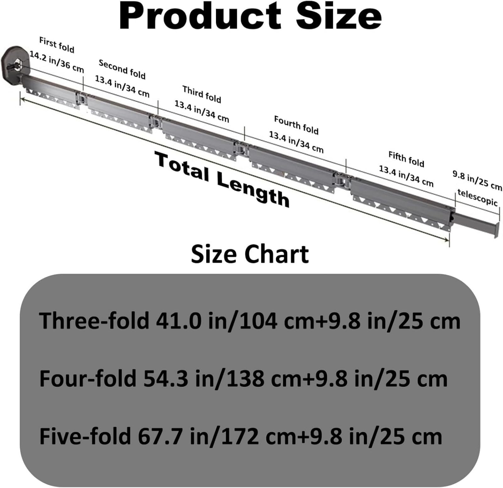 Tenda da doccia pieghevole antimuffa con ventose, lavabile in lavatrice, per vasca da bagno e doccia angolare, materiale di lino (172 cm + 25 cm, grigio chiaro)