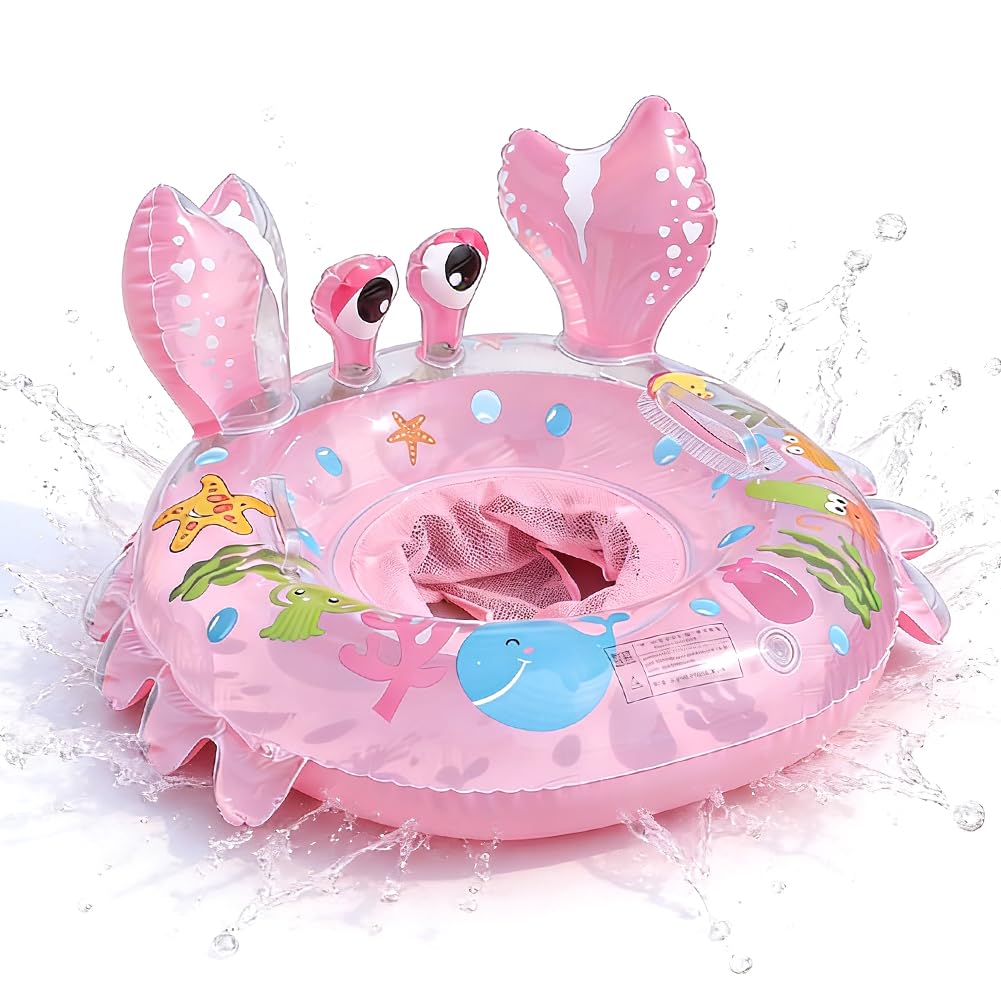 NimblusToy Crab Swimming Float, Pool Inflatables, Pool Floaties, Seat Inflatable Swimming Float, Venetian Carnival Masquerade Pool Ring Floaties for Couples, Gifts for Beach Summer Party Teenagers
