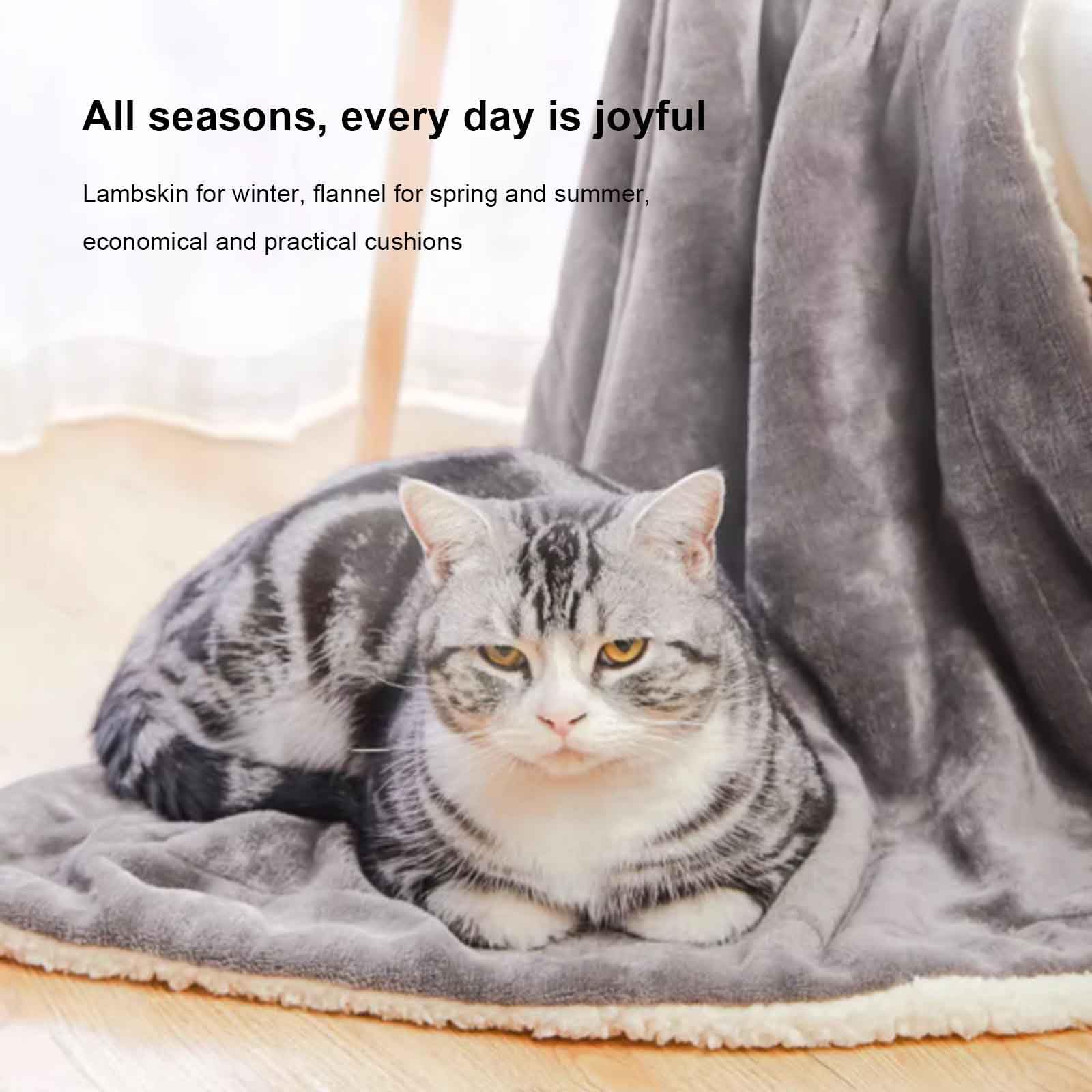 Manta Suave De Felpa, Mantas Perros, Doble Lado Manta Lavable, Manta para Gatos, para Perros Gatos, Ideales para Sofás Y Camas,L