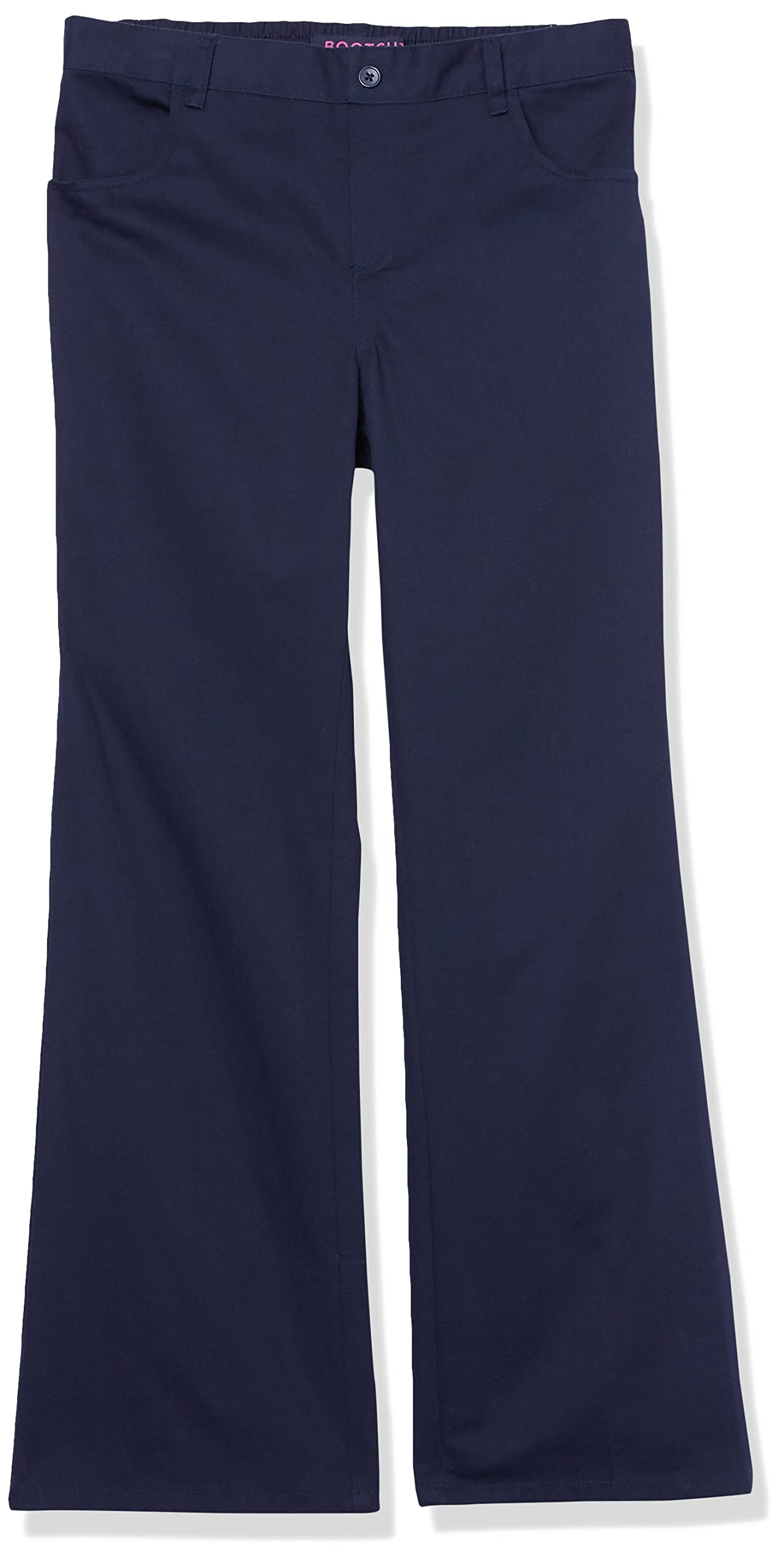 French Toast Toddler Girls School Uniform, Cotton Blend Twill Pull-On