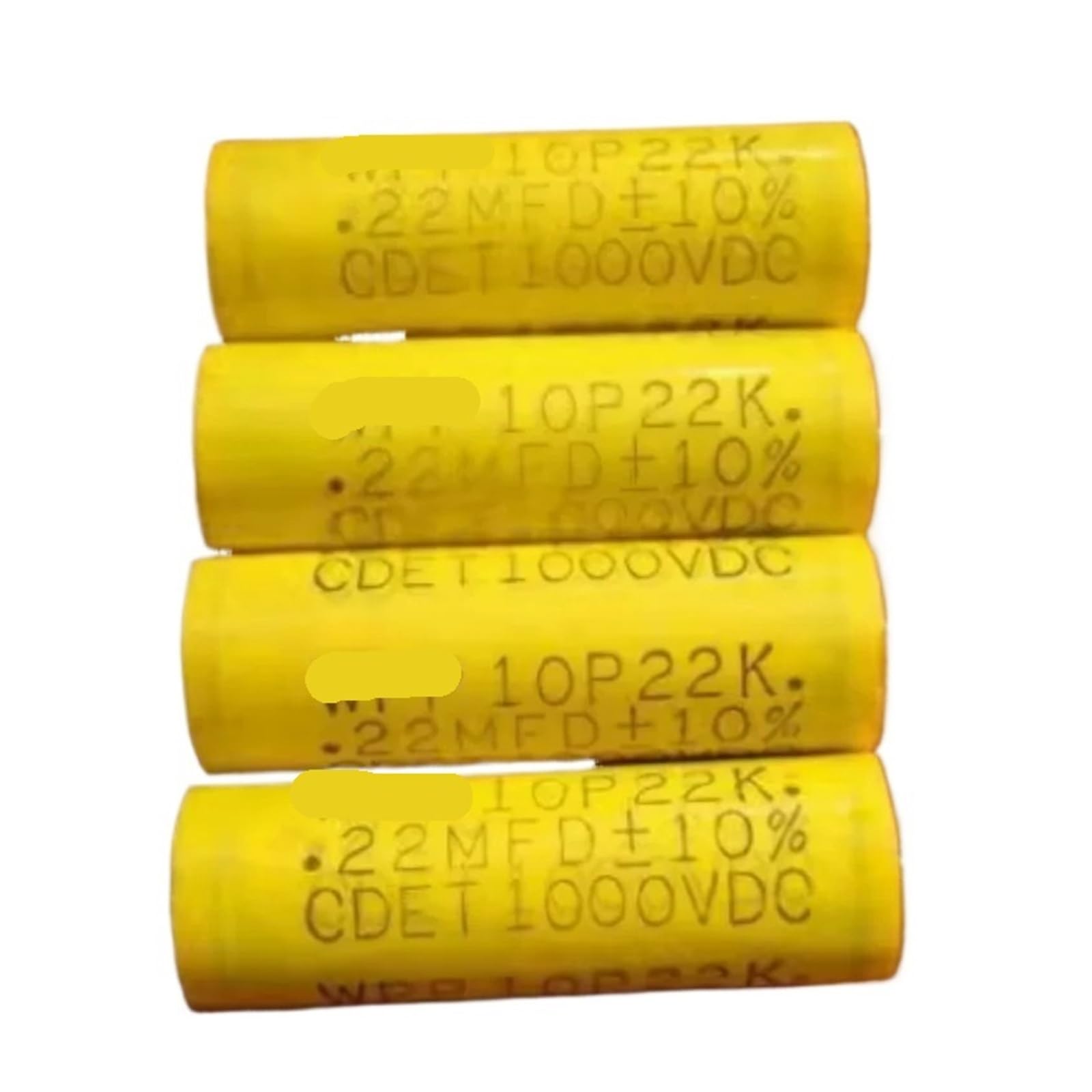 BALYDLUL 4PCS 1000V 0.22UF 16 * 50MM 224 Capacitor
