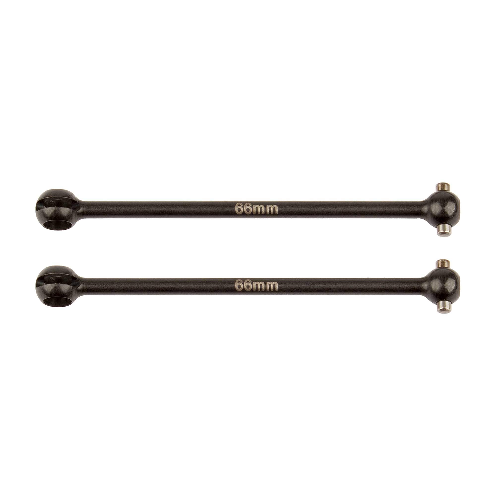 Team Associated RC10B74 Rear CVA Axle - 66mm Replacement Part ASC92207 For RC Cars