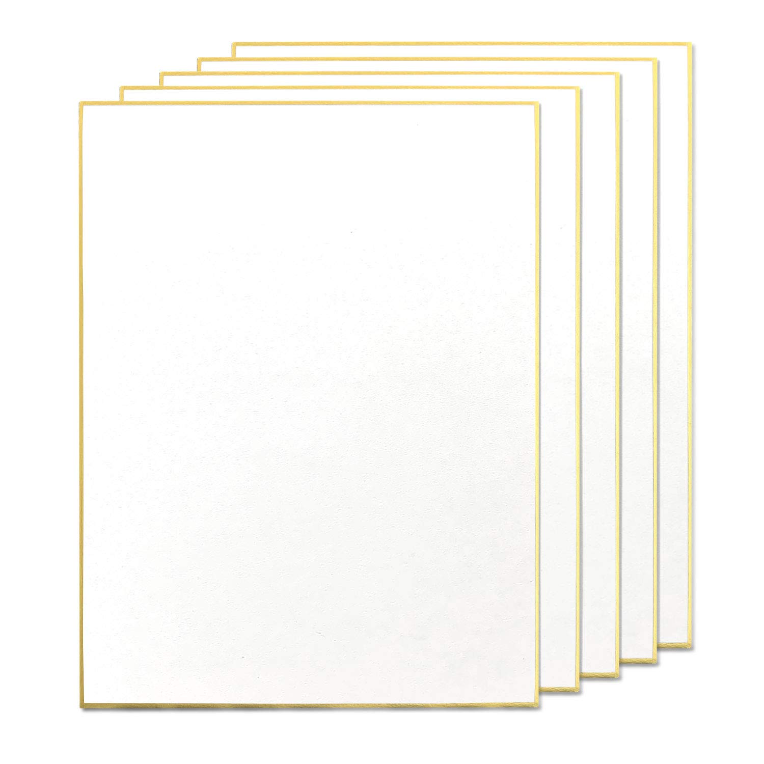 Amazon | 長門屋商店 シ-845W 色紙 【はがき倍判】奉書 5枚