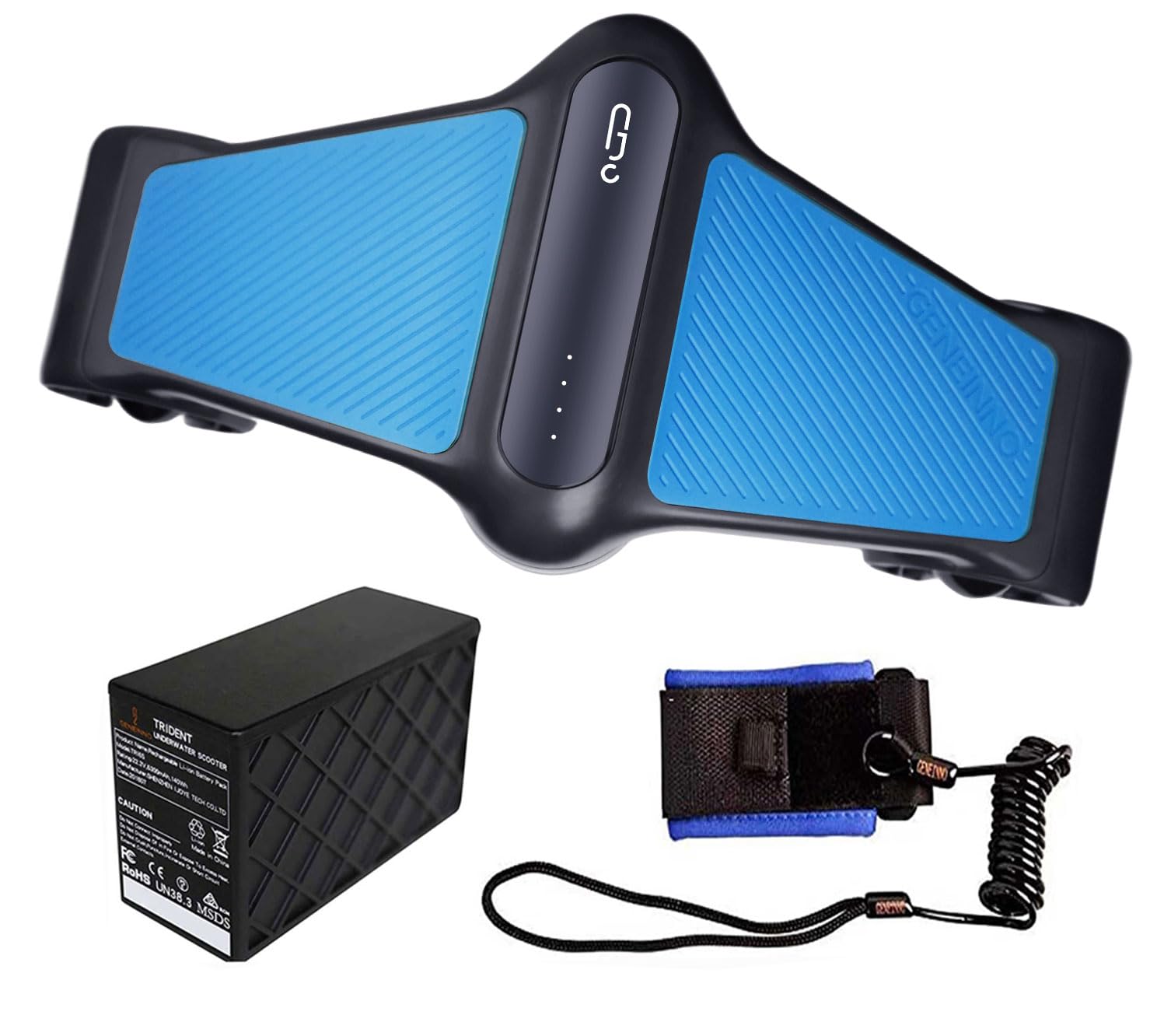 GENEINNO S1 Plus Underwater Scooter Dual Propellers with Smart APP,Sea Scooter Water Sports Swimming Pool Scuba Free Diving Snorkeling for Kids Adults