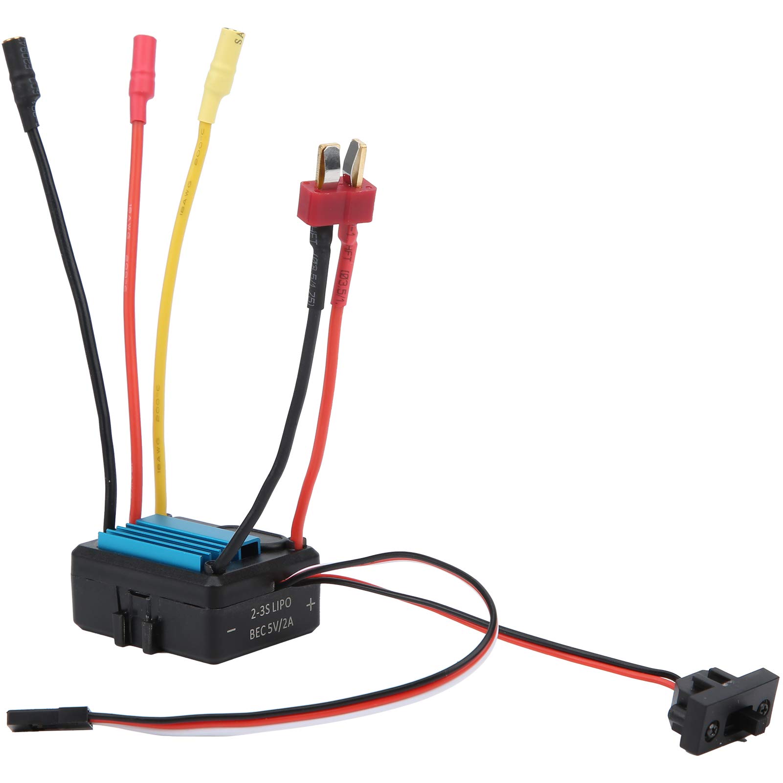 Brushless ESC, 35A High-Performance Electronic Speed Controller for Drone, Helicopter, RC Car Accessories - Compact Design for 1/18 1/16 Scale Remote Control Vehicles