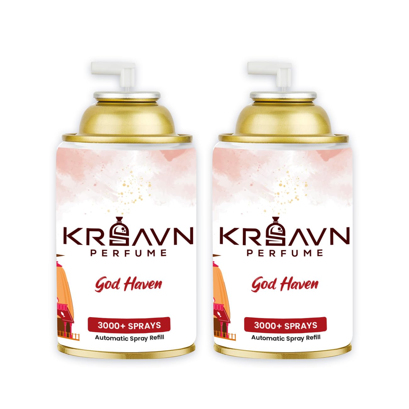 KRSAVN Premium Room Freshener Spray Automatic Refill 265m (Pack of 2) with 3000+ Sprays Air Freshener/Perfume Spray/Refill Fit all Machines (God Haven, 265 ml (Pack of 1)) (B0CQYPR5PH) Amazon Price History, Amazon Price Tracker
