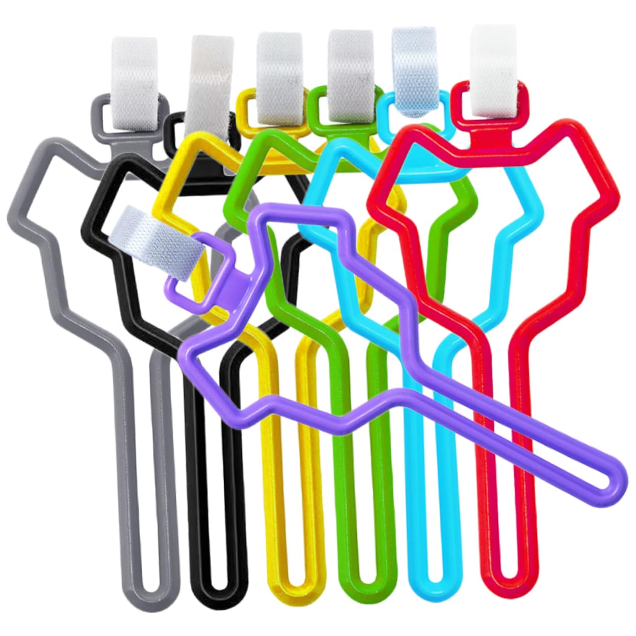 HANABASS 35pièces Distributeur De à Crottes De Chien Support Pratique Pour à Déjections Clip De Transport Accessoire De Rouge Bleu Vert Noir Gris Jaune