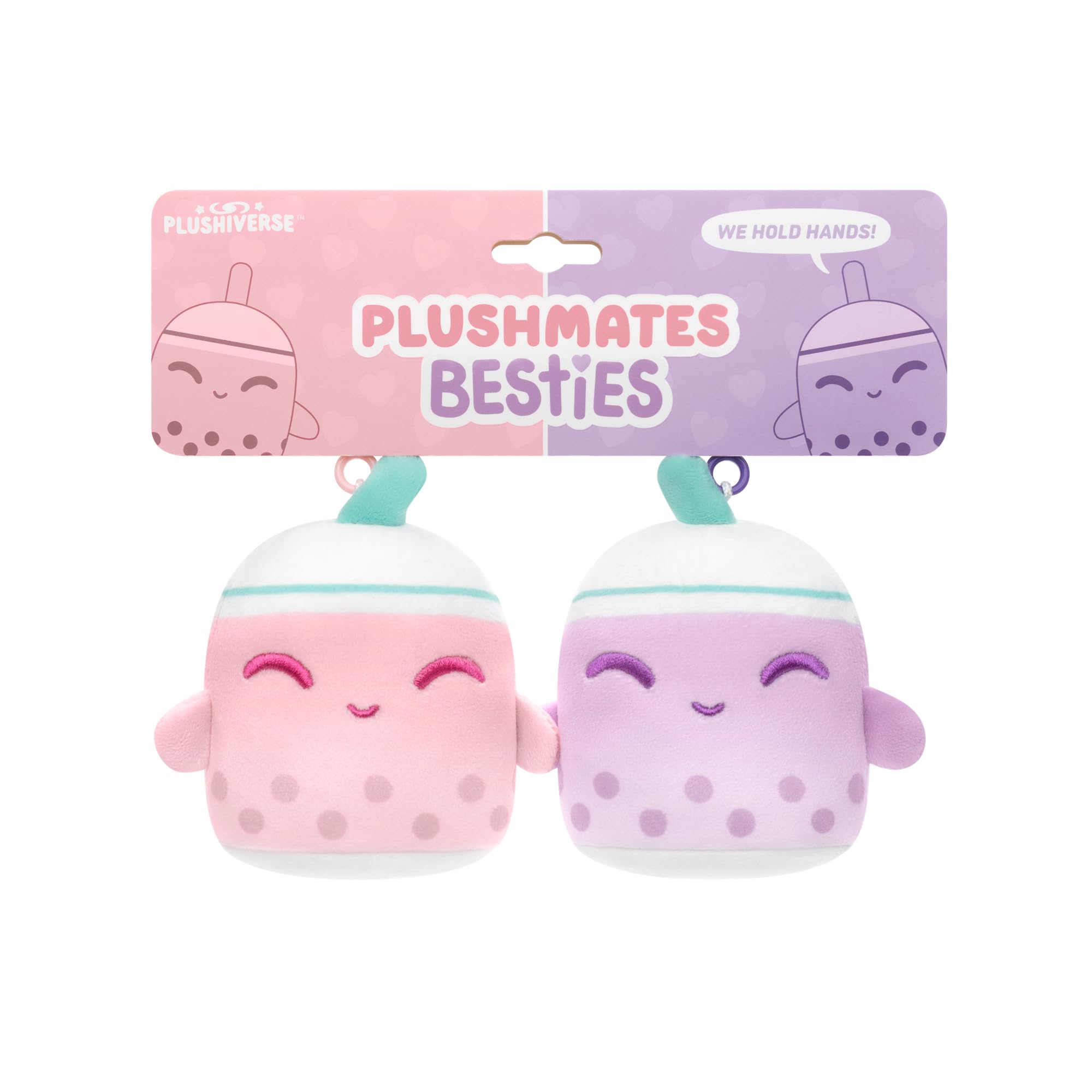 TeeTurtle Plushiverse - Plushmates Besties Keychain Set