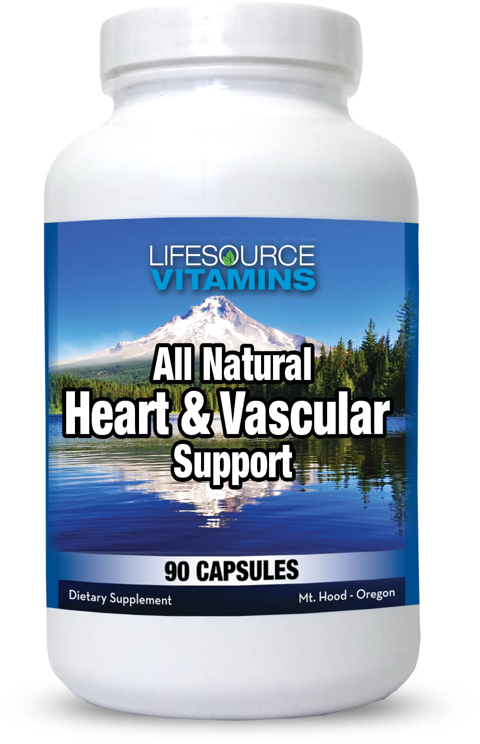 Heart & Vascular Support - 15 All Natural Synergistic Ingredients Working for Your Heart Health & Blood Flow - Cholesterol Support - Bromelain - Cayenne - Butcher's Broom