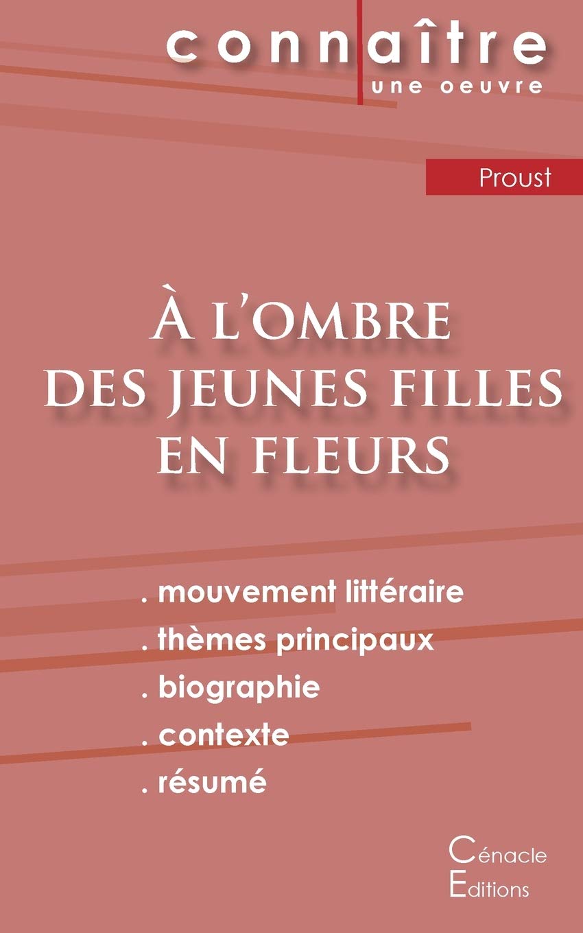Fiche de lecture À l'ombre des jeunes filles en fleurs de Marcel Proust (analyse littéraire de référence et résumé complet)