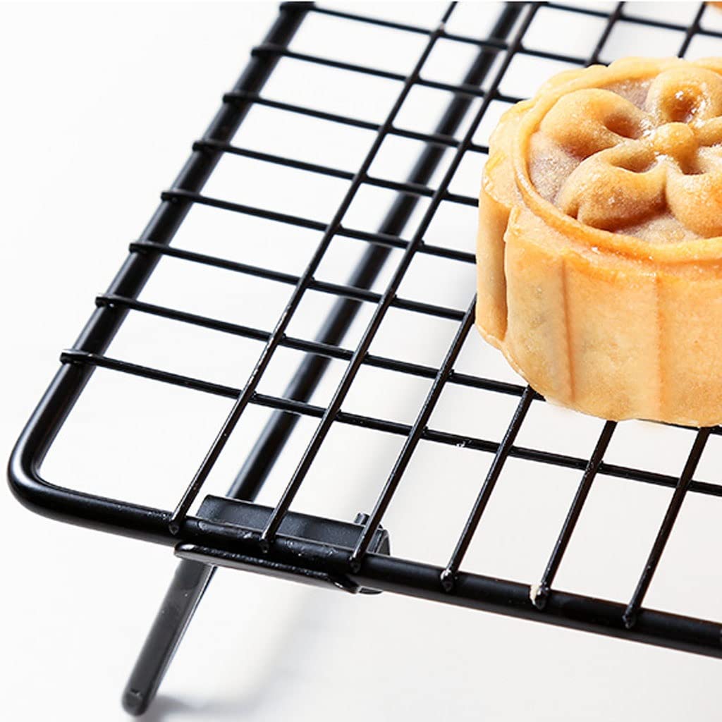 XMING Juego de Rejillas for Enfriar Pasteles, Rejilla for Enfriar Galletas y Pan, Red de enfriamiento for llovizna y Mousse, Herramientas for Hornear (Size : One)