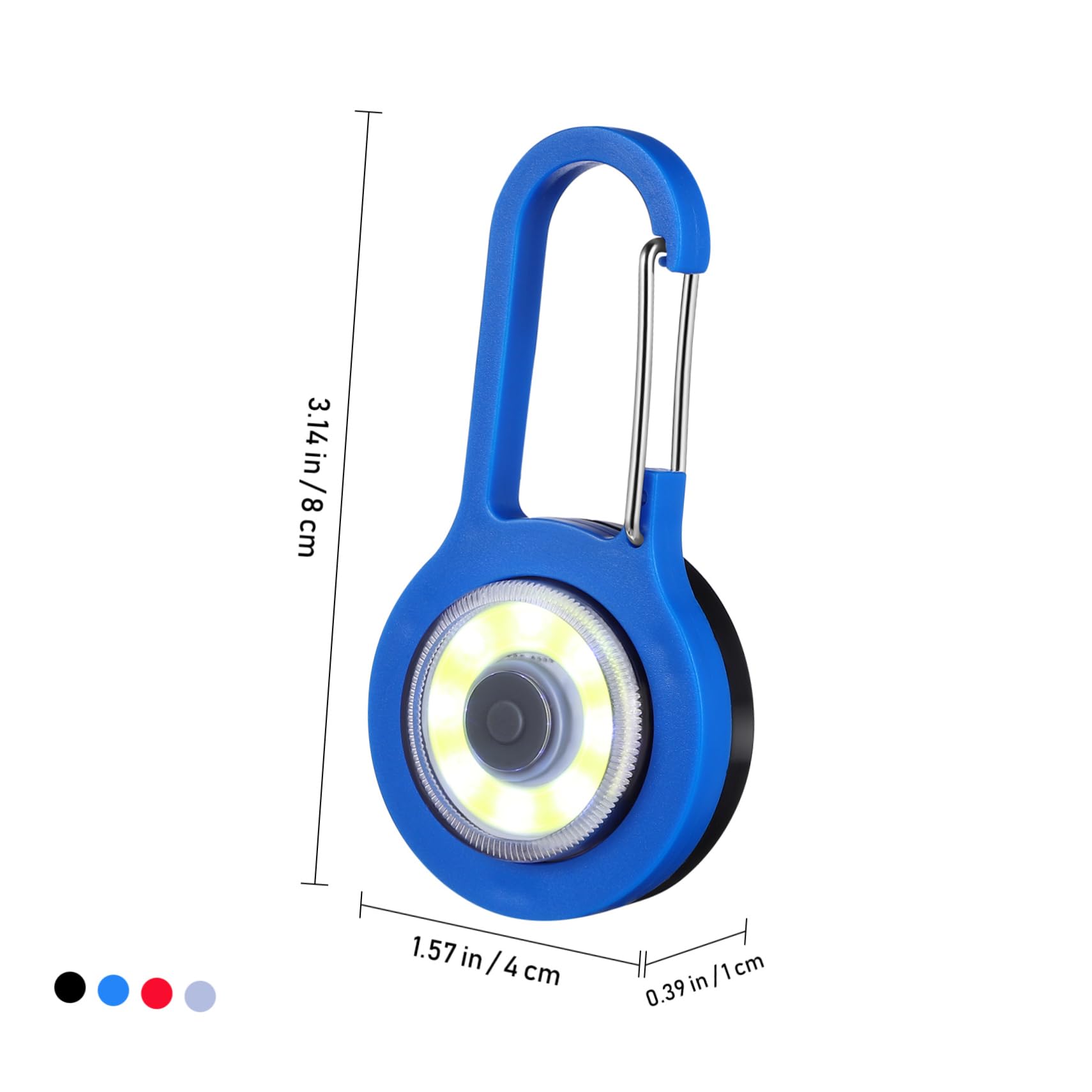 BESPORTBLE 20pezzi Mini Torcia Portachiavi Luce Multi-funzionale Per Attività Outdoor Da Leggera e Pratica Per Campeggio e Emergenze