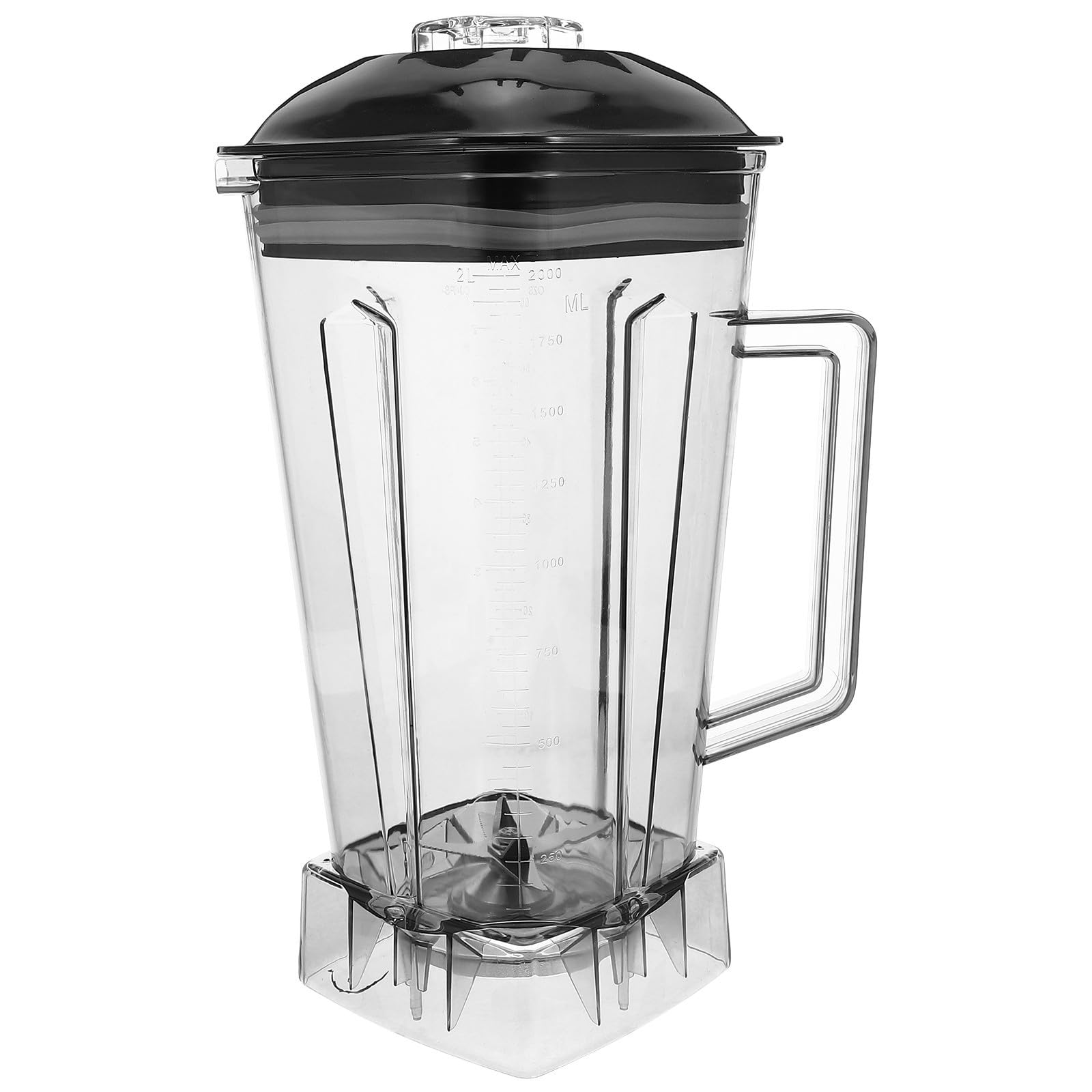 Hemobllo Vaso de Repuesto para Licuadora Comercial de 2 L, Plástico