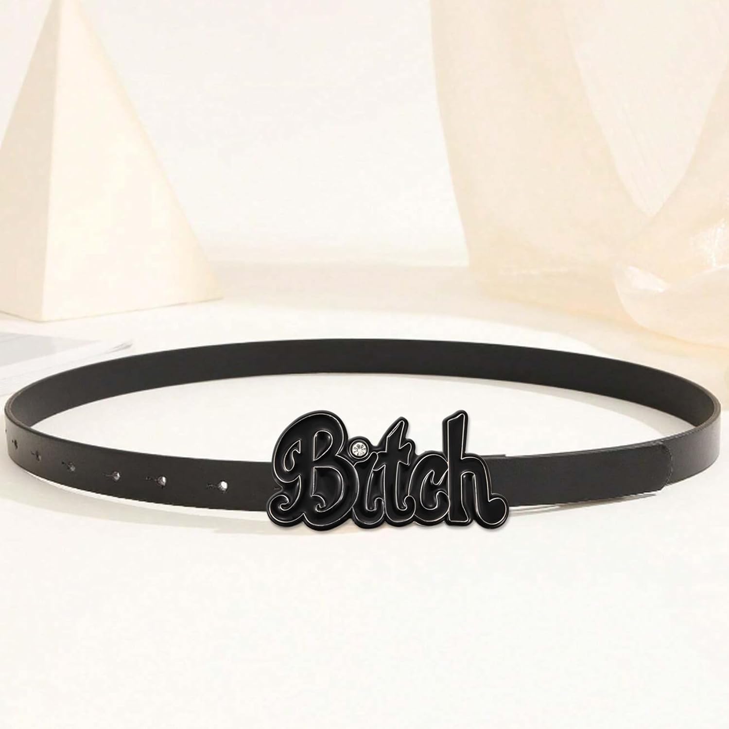 Western Belt Buckle for Women Teens Cowgirls, Bxtch Funny Belt Buckles for Her - Image 6