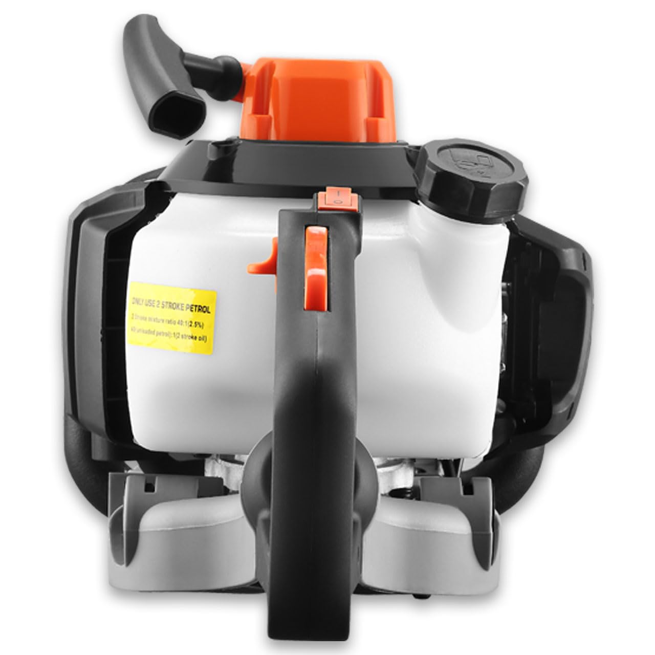 FUXTEC Cortasetos Profesional de Gasolina FX-MHP245-55cm - 24,5cm3 850W - Motor de 2 Tiempos - Cuchilla de 61cm - Mango ergonómico Giratorio