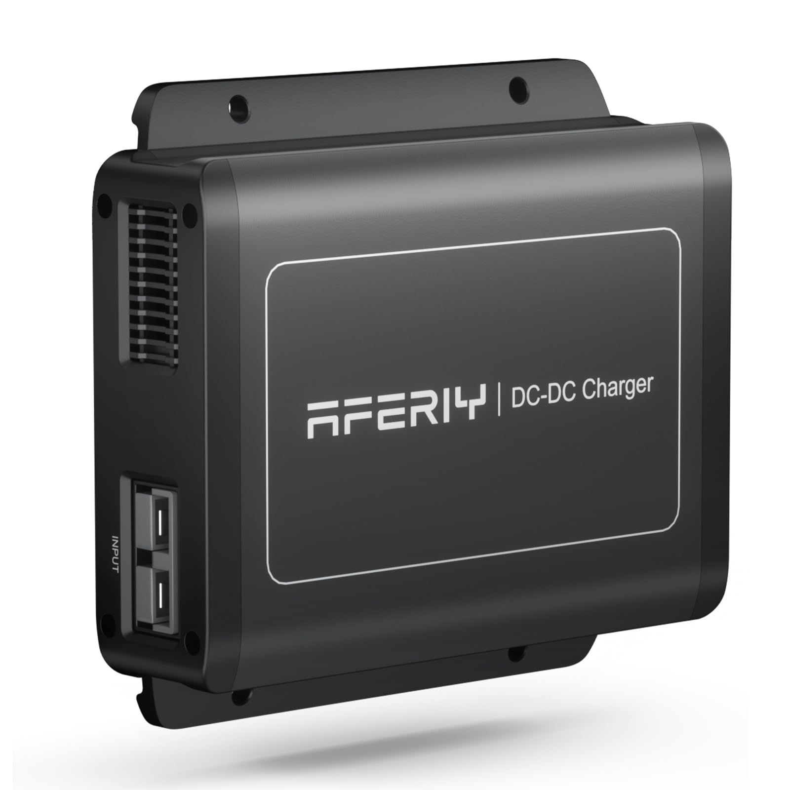 AFERIY 走行充電器 DC060 DC-DC Charger 最大580W 6倍急速充電 2時間で1000Whフル充電 オルタネーターDC充電器 ポータブル電源DCチャージャー 98％のポータブル電源に適用 簡単に取り付け 移動中も高速充電 過熱保護 内蔵ファン 互換性高い 電圧電流自動調整 SUV/キャンピングカー/トラックなど 12V/24V車両に対応