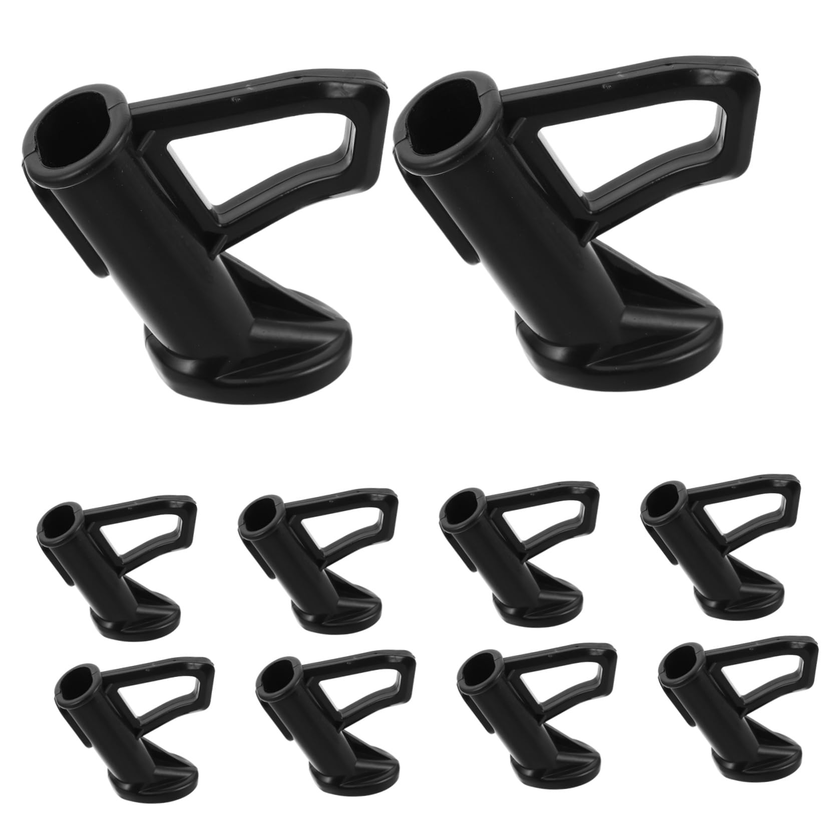 Sosoport Coperture Protettive per Cavalletto Laterale Monopattino Elettrico in Plastica Antiscivolo Compatibili Base di Supporto per Gamba 20 Pezzi