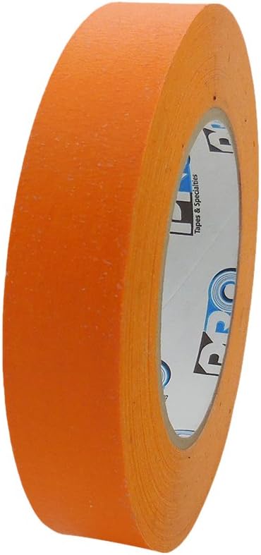 Pro 46 RS246OR25X55 Coloured Crepe Paper Tape - Orange
