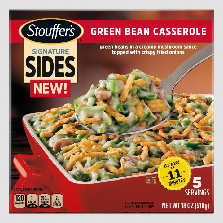 Stouffer's Sides Green Bean Casserole, 18 oz. Box (Pack of 8)