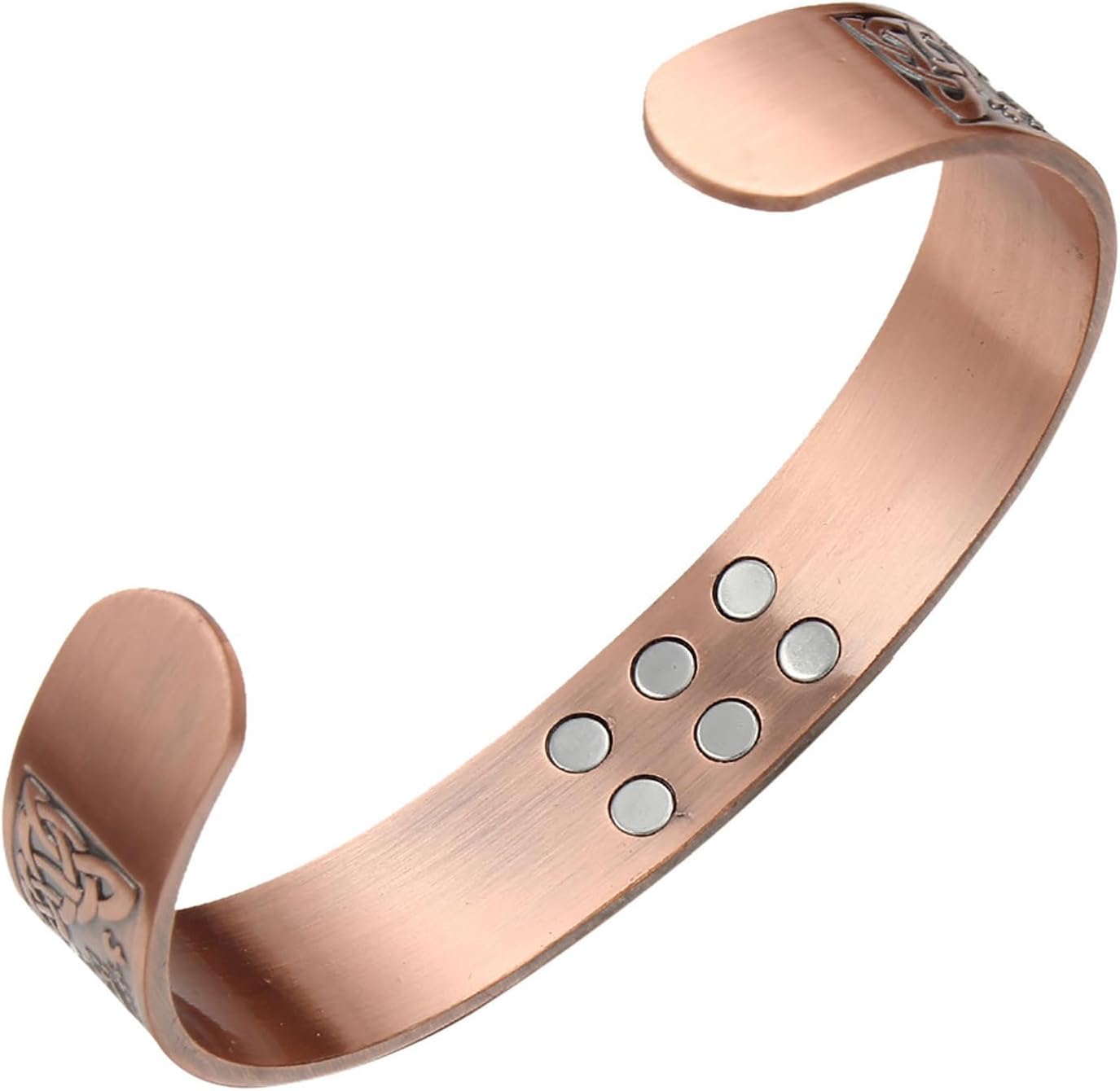PLQ Copper Bracelet for Men, Pure Solid Copper Magnetic Bracelets - Image 5