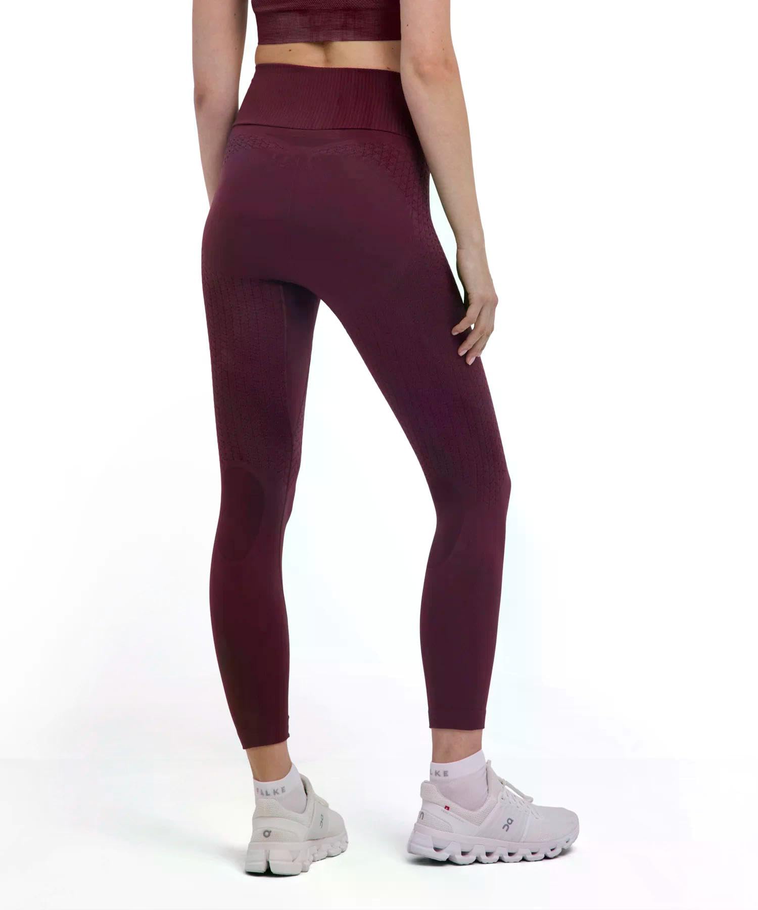 FALKE Damen Cellulite Tights Light 7/8 Sporthose Funktionshose 7/8 gegen Cellulite bessere Durchblutung für Intensive Workouts atmungsaktives schnelltrocknendes Funktionsmaterial 1 Stück