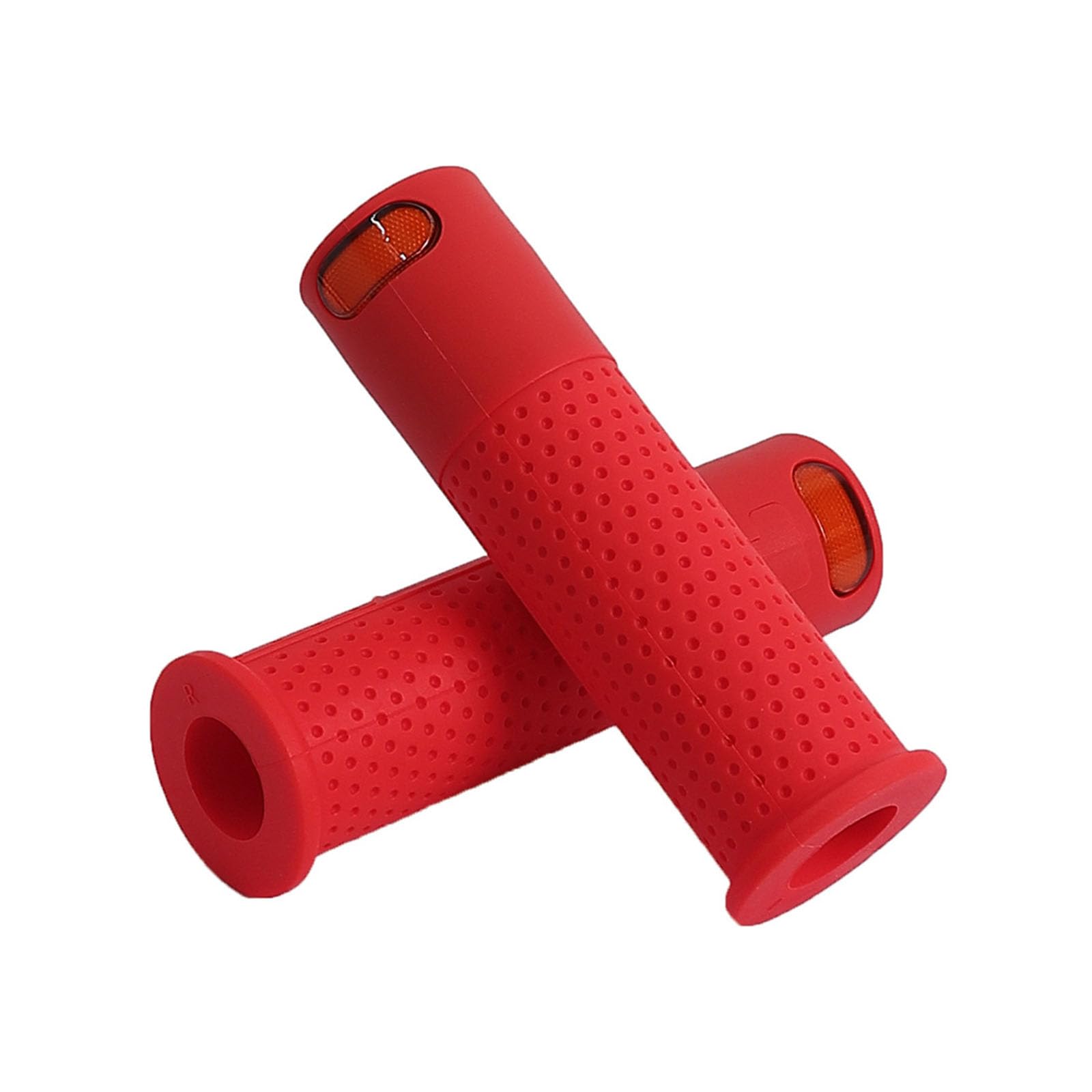 Feux de position gauche et droit pour guidon de scooter conçus pour un montage simple et des poignées ergonomiques de trottinette robustes