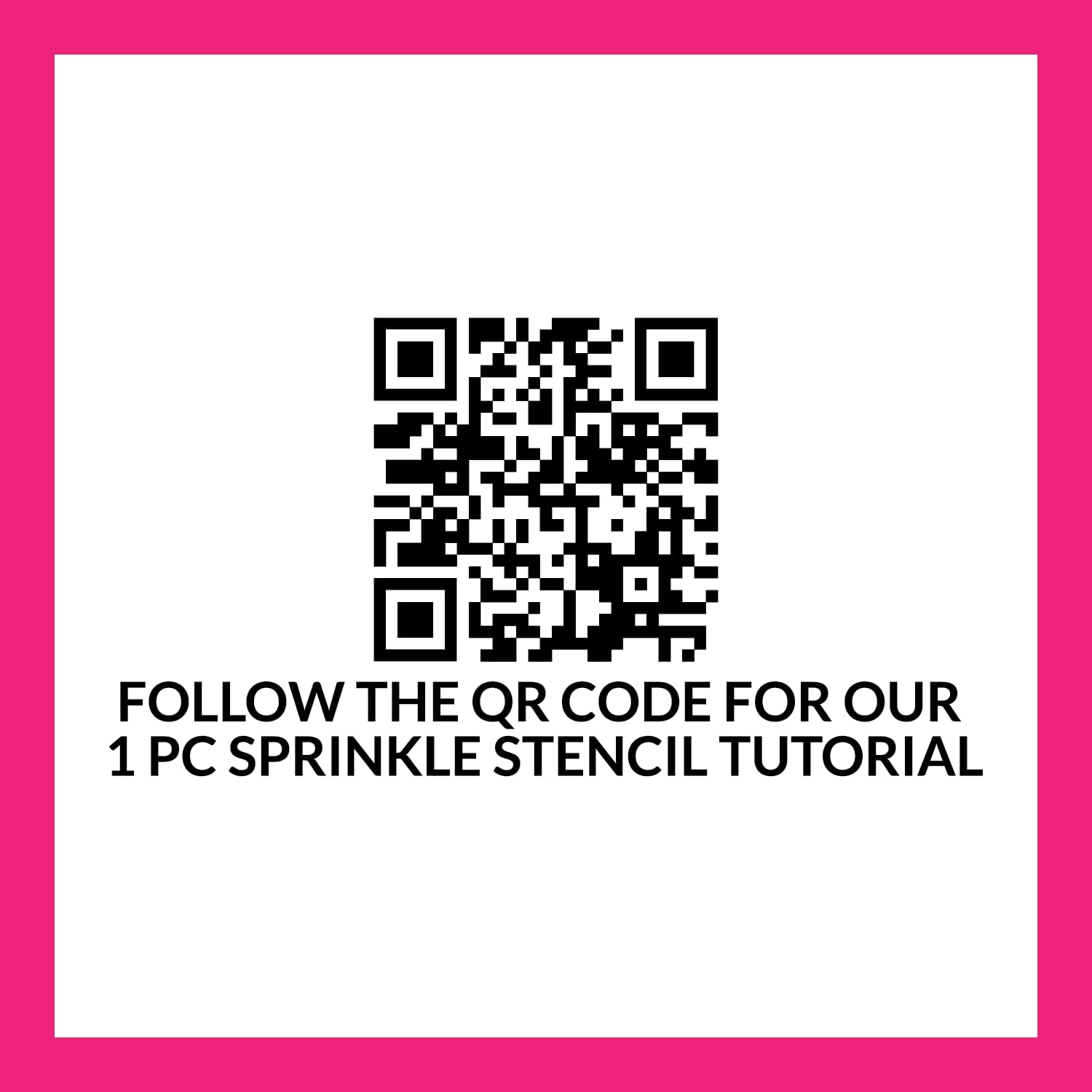 The Cookie Countess Small Grad Cap Sprinkle Stencil