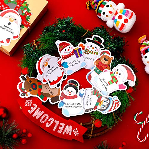 Bloc-notes de Noël lot de 32 mini cahiers d'hiver en 8 styles pour notes et bureau - 3