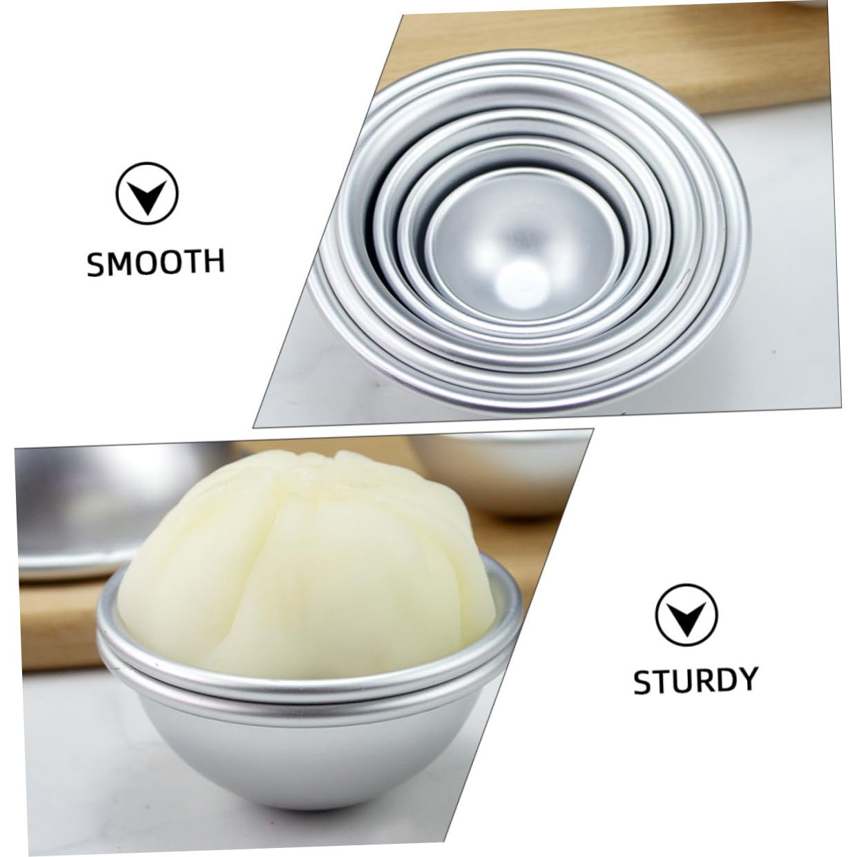 OUNONA 18piezas Molde Para Hornear Tartas Herramienta De Antiadherente Para Pasteles Postres y Mousse Para Cocina Repostería y