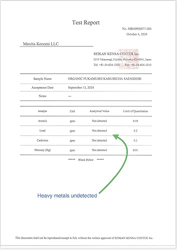 Miniatura 3 de Kabusecha japonesa orgánica - Cultivar Saemidori First Harvest - Fukamushi al vapor profundo - Sencha cultivado a la sombra - Té verde de hojas
