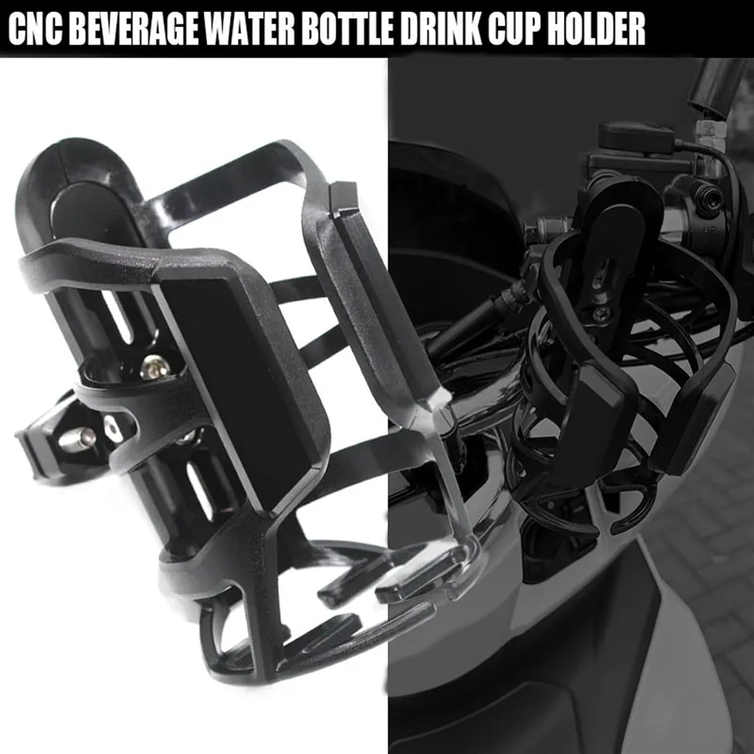 オートバイアクセサリー CNC 飲料水ボトルケージドリンクカップホルダーに適合するGS500F GS500 F アクセサリー