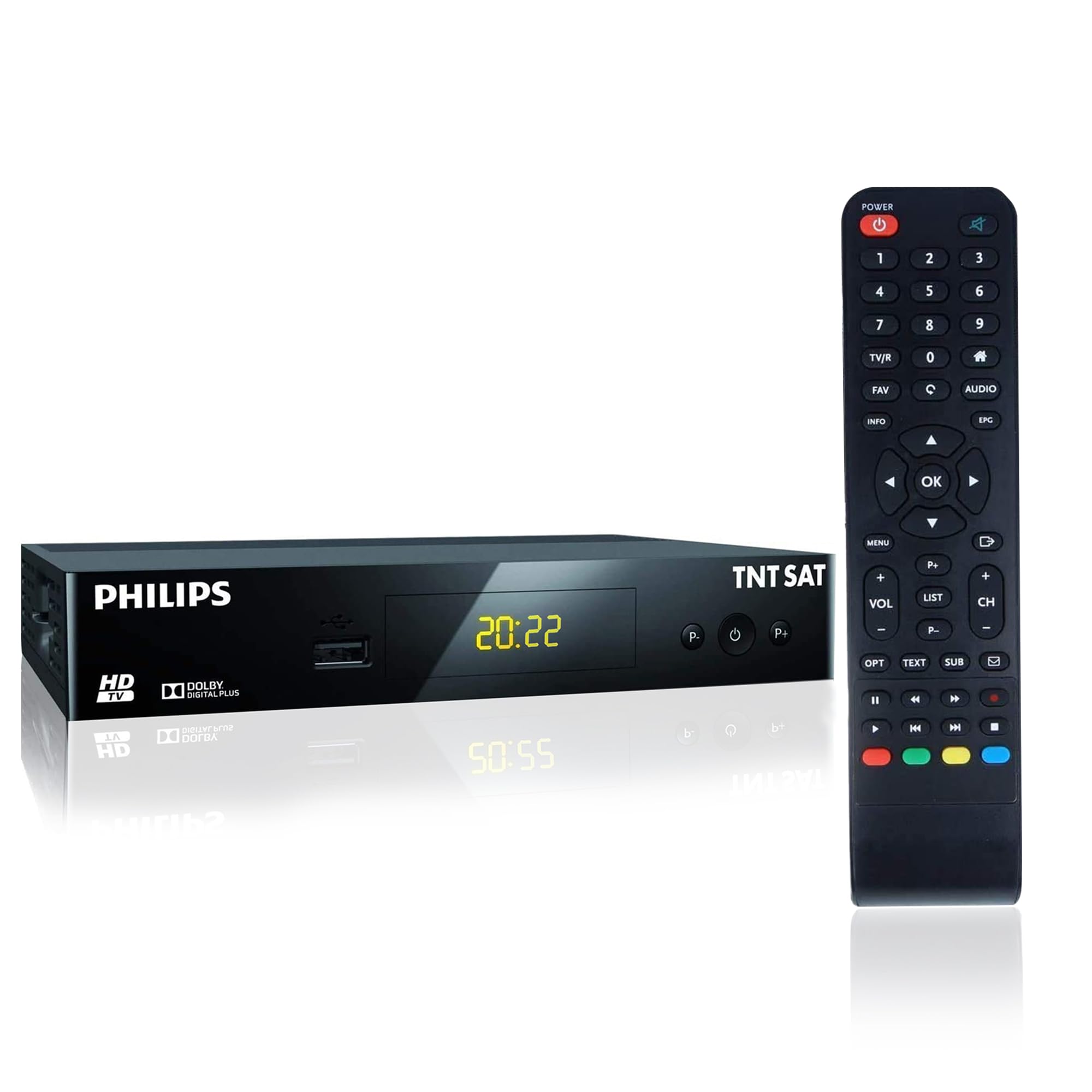 Sagemcom DS81HD Décodeur Satellite TNTSAT HD Noir